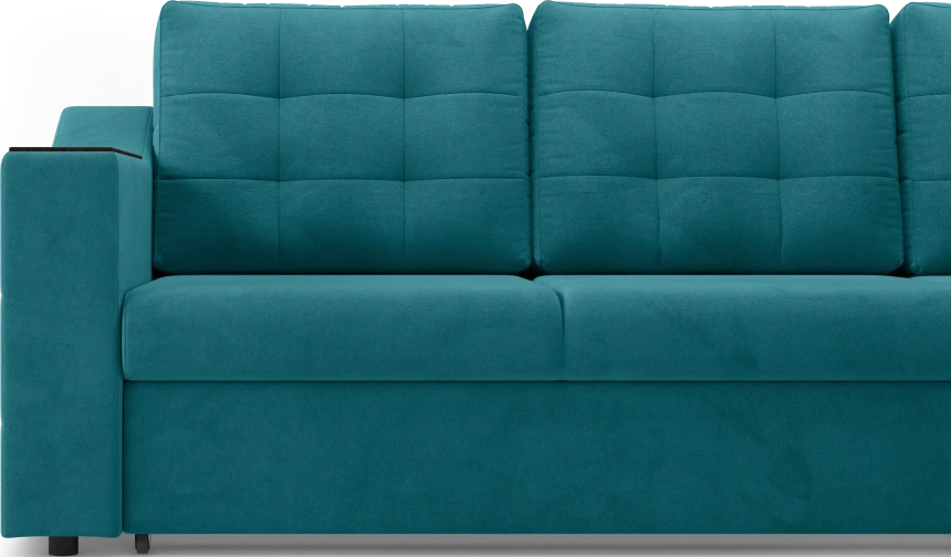 Диван угловой Невада, модель 020, комплектация 3 правый, Omega 61 (зелёный)