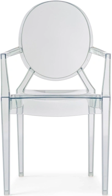 Пластиковый стул Luis, с подлокотниками, серый