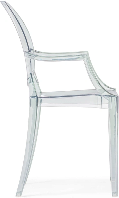 Пластиковый стул Luis, с подлокотниками, серый