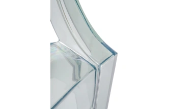 Пластиковый стул Luis, с подлокотниками, серый