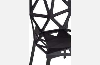 Стул One PC-015, пластиковый, черный
