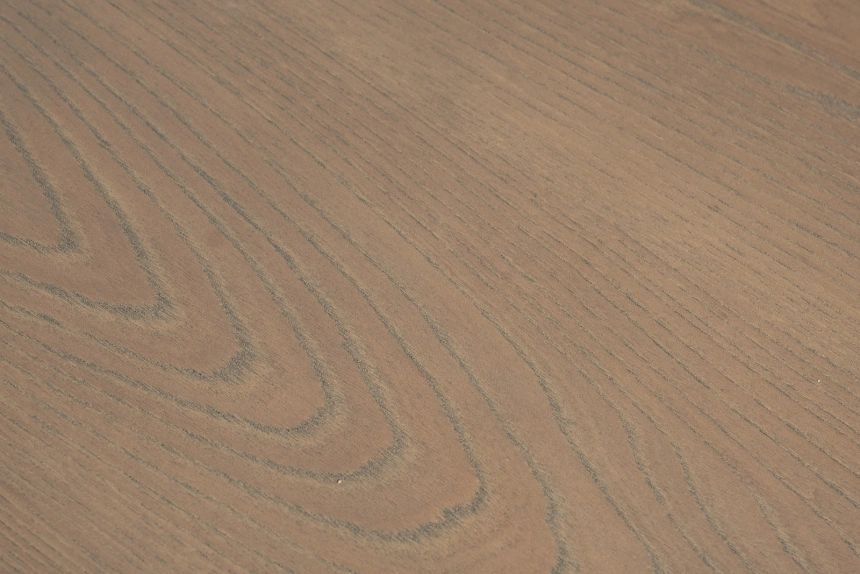 Журнальный стол Smooth, 140x140x35, МДФ, шпон, светло-коричневый / латунь  