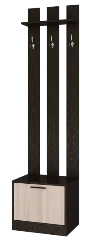 Шкаф Лофт-5, Венге/Ясень шимо светлый