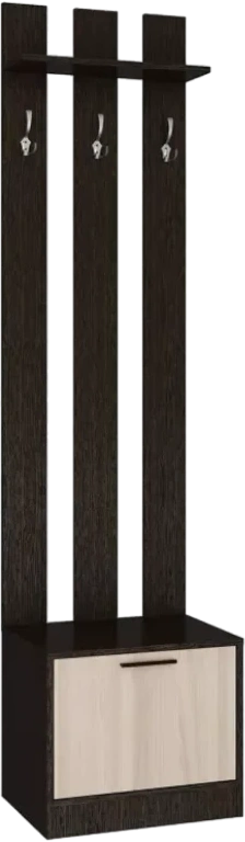 Шкаф Лофт-5, Венге/Ясень шимо светлый 