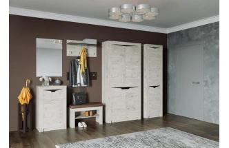 Зеркало Соренто, настенное, дуб бонифаций 60*84 см