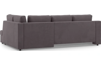 Диван угловой Невада, модель 020, комплектация 3 правый, Omega 24 (коричневый)