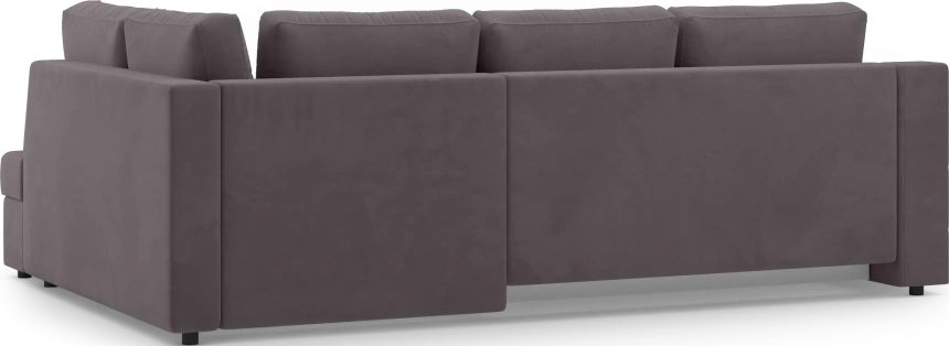 Диван угловой Невада, модель 020, комплектация 3 правый, Omega 24 (коричневый)