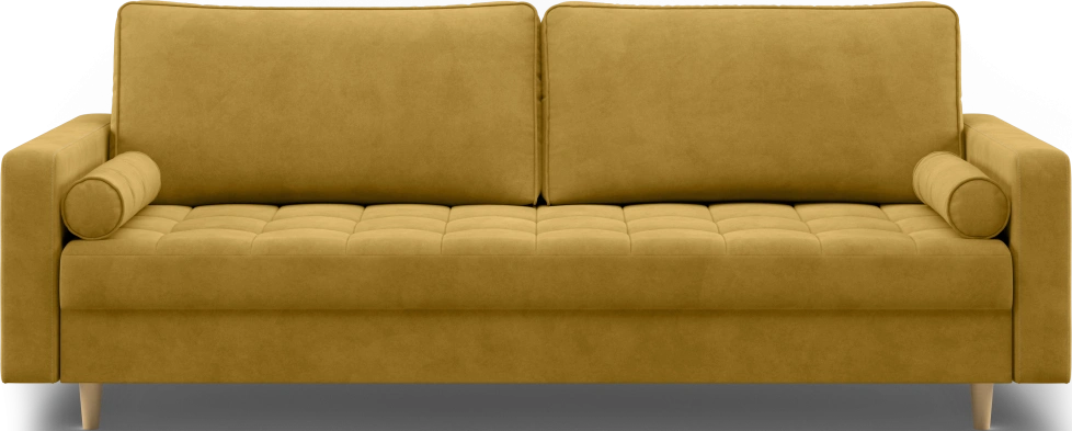 Диван прямой Нумо, модель 044, Ultra Mustard (горчичный)
