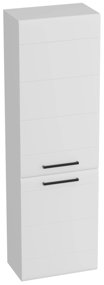 Шкаф двухдверный Кёльн 1960, с полками, белый аляска / белый глянец