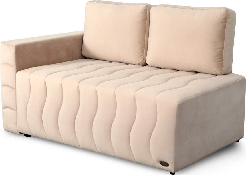 Диван-кровать Орион, правый, мора бежевый