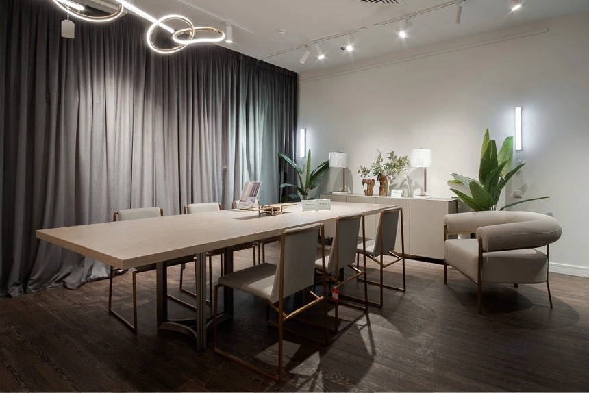 Стул 58DB-28019 , мягкий, искусственная кожа, серый 