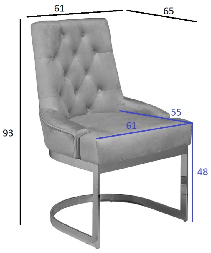 Стул 76AR-6210GOLD-BG, мягкий, велюр, бежевый / матовое золото 