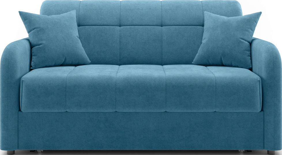 Диван прямой Гаспар 140, модель 045, Hope 10 (голубой)