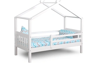 Кровать-домик детская Ассоль, 70*160, белый