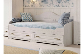 Гарнитур для детской Прованс, композиция 2, бодега белая / патина премиум