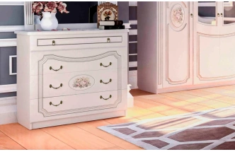 Спальный гарнитур Верона, композиция #2, кофе 10 / капучино