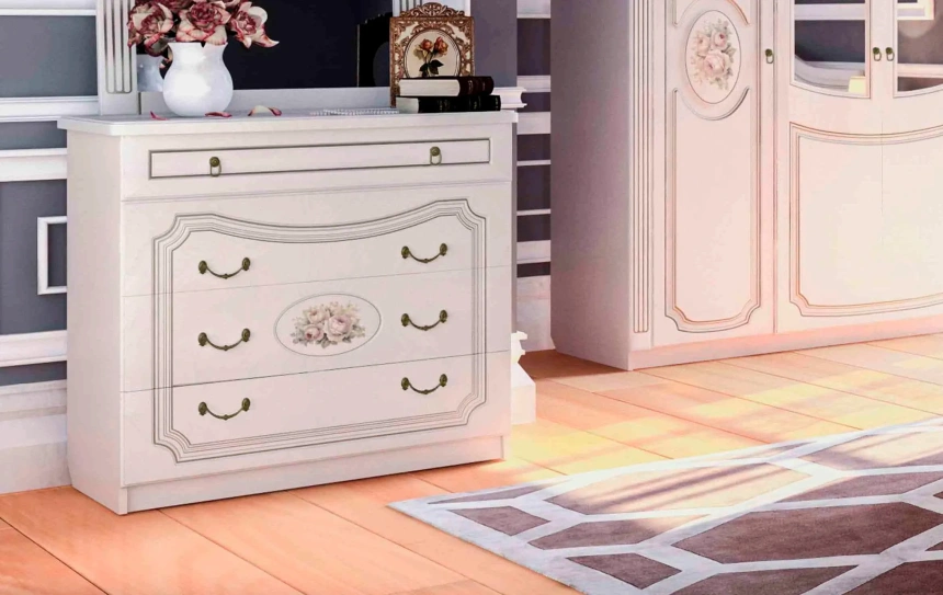 Спальный гарнитур Верона, композиция #2, кофе 10 / капучино