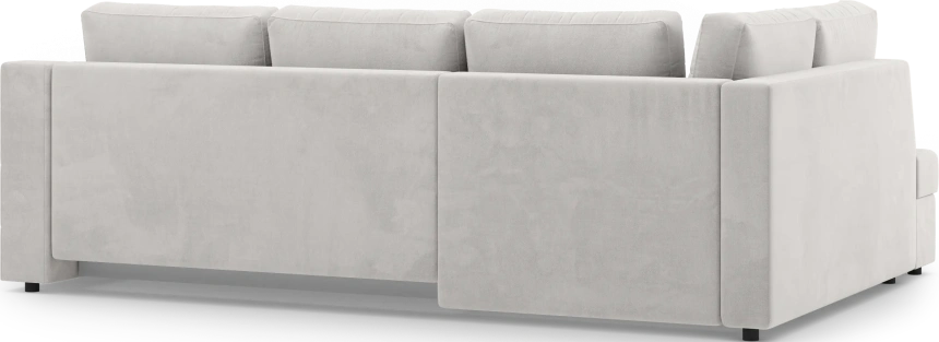 Диван угловой Невада, модель 020, комплектация 3 левый, Omega 01 (бежевый)