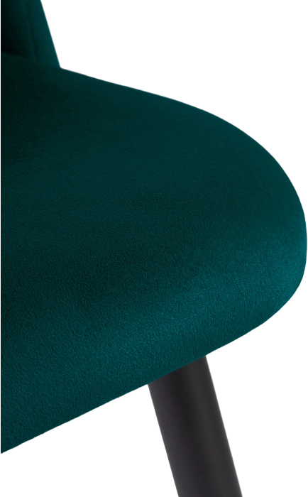 Стул Gabi 1, мягкий, green / black