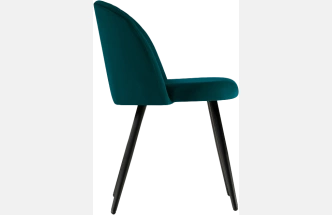 Стул Gabi 1, мягкий, green / black