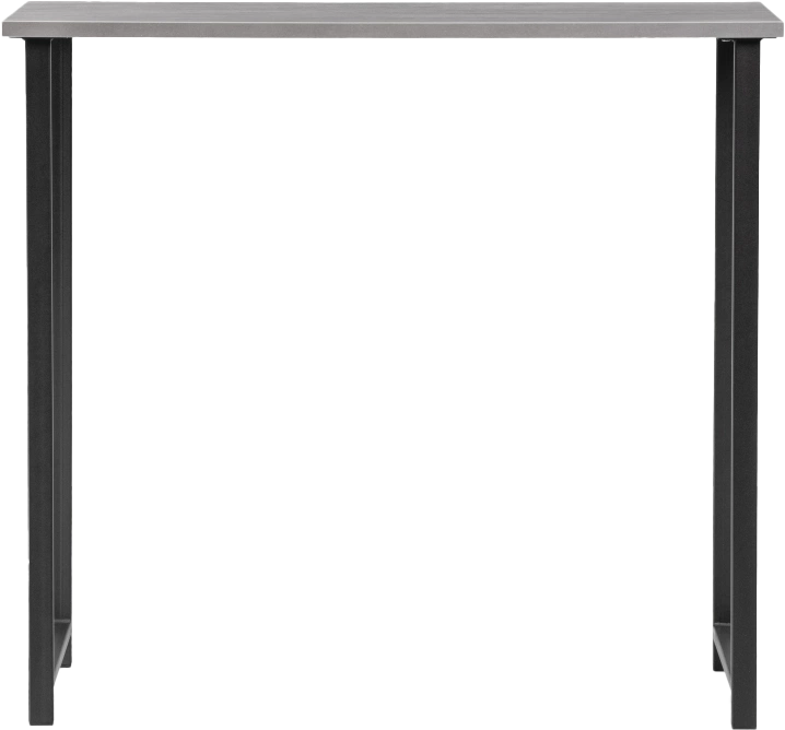 Барная стойка Дилан Лофт, 120x50x110, бетон, каркас черный 