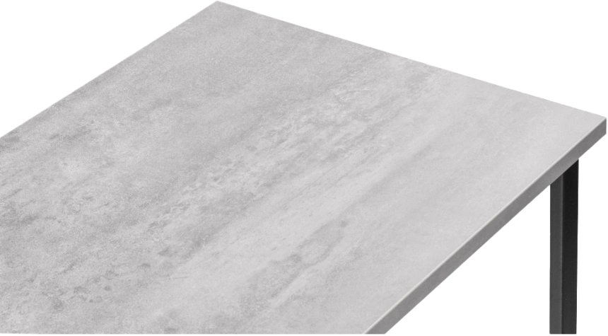 Барная стойка Дилан Лофт, 120x50x110, бетон, каркас черный 