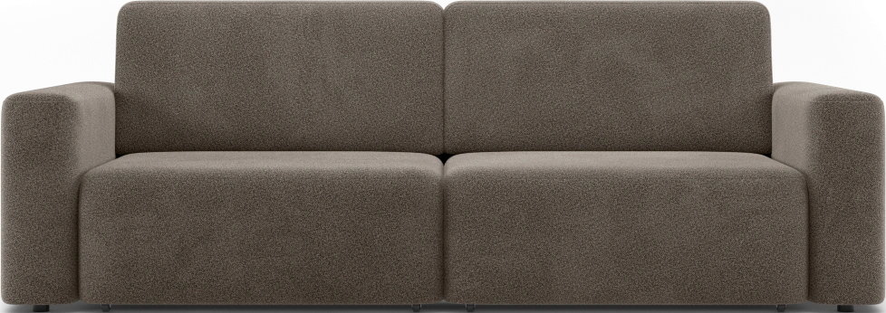 ​Диван прямой Дарио, модель 144, LANA 30 (коричневый)