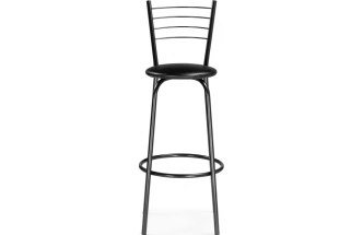 Барный стул Sadov, черный / черный