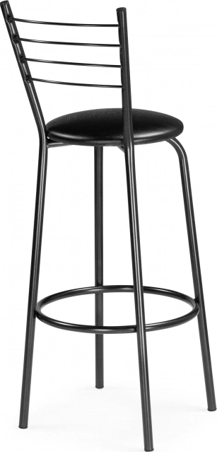 Барный стул Sadov, черный / черный