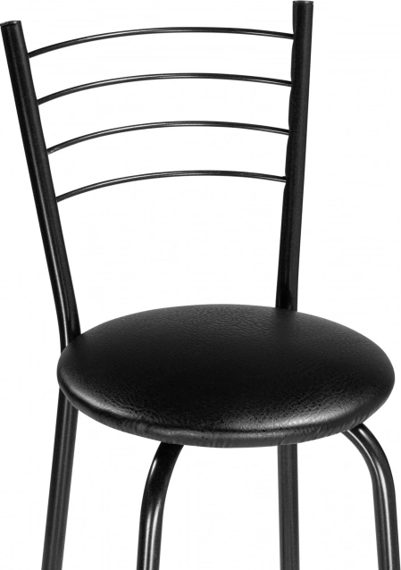 Барный стул Sadov, черный / черный