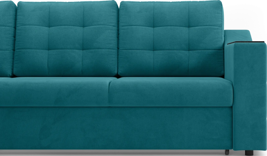 Диван угловой Невада, модель 020, комплектация 3 левый, Omega 61 (зелёный)