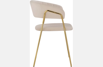 Стул Kamelia 1, beige / gold