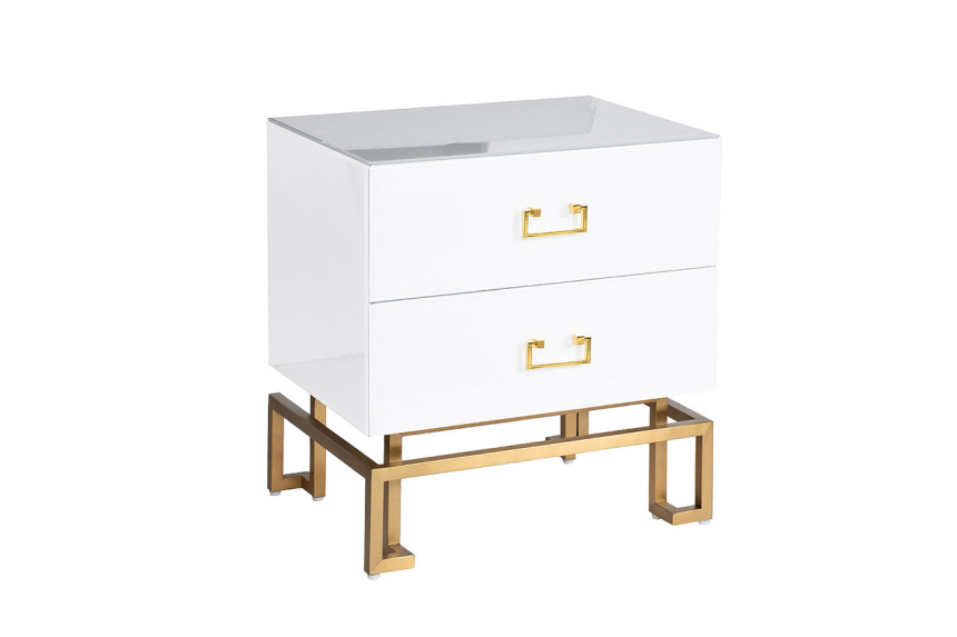 Тумба прикроватная KFG085 , с ящиками 