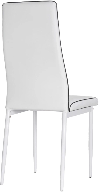 Стул DC2-001, на металлокаркасе, white / black