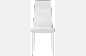 Стул DC2-001, на металлокаркасе, white / black