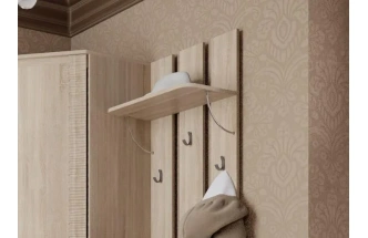 Модульная прихожая Элана, композиция 1, Дуб сонома