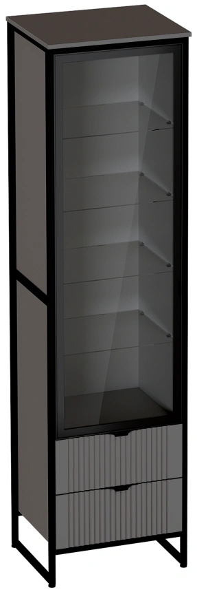 Модульная гостиная Нора 2, металл бруклин / графит