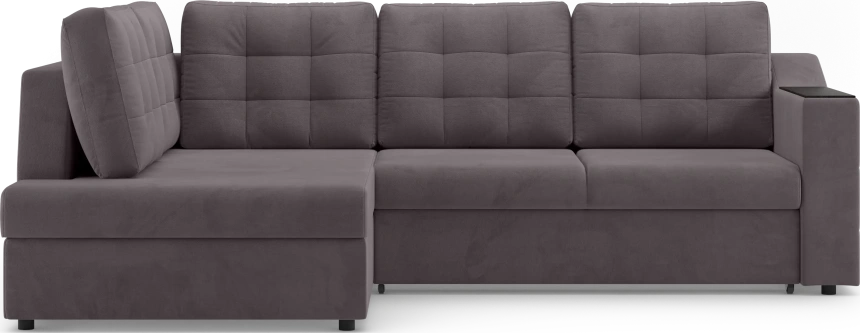 Диван угловой Невада, модель 020, комплектация 3 левый, Omega 24 (коричневый)