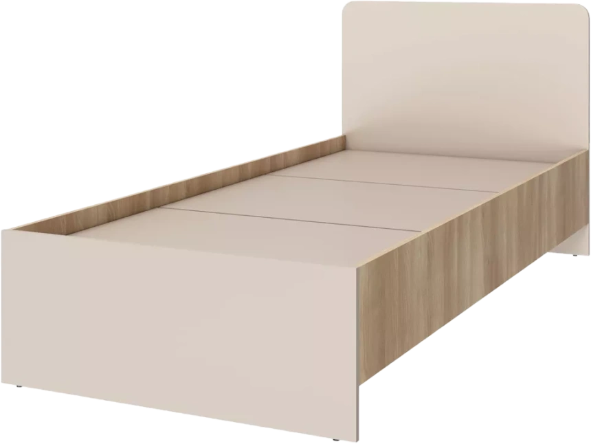 Кровать Тоскана, 90x200, Кашемир серый