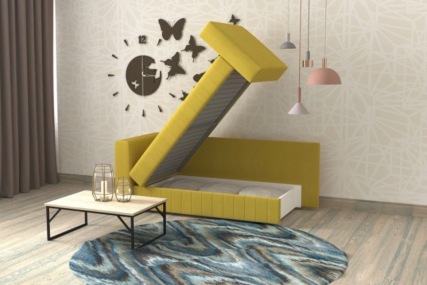 Кушетка Алье, Newtone yellow
