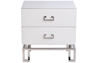 Тумба прикроватная KFG085-NI, с ящиками 