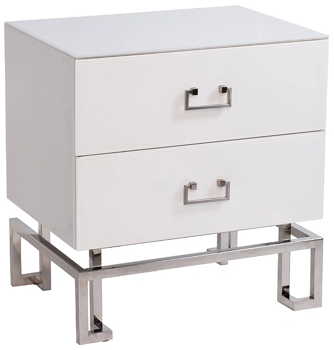 Тумба прикроватная KFG085-NI, с ящиками 