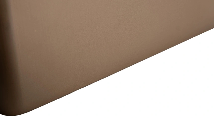 Журнальный стол 58DB-23173,158x109x35, МДФ, шпон, мрамор, бежевый мрамор / коричневый/ латунь