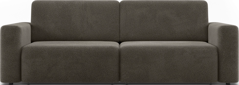 ​Диван прямой Дарио, модель 144, LANA 35 (шоколадный)