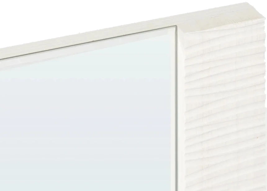 Зеркало Элана, настенное, бодега белая