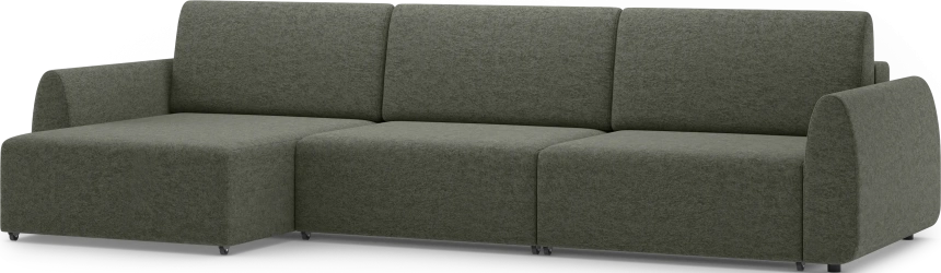 Диван угловой трехместный Тайп, модель 143, Fjord 996 (темно-серый)