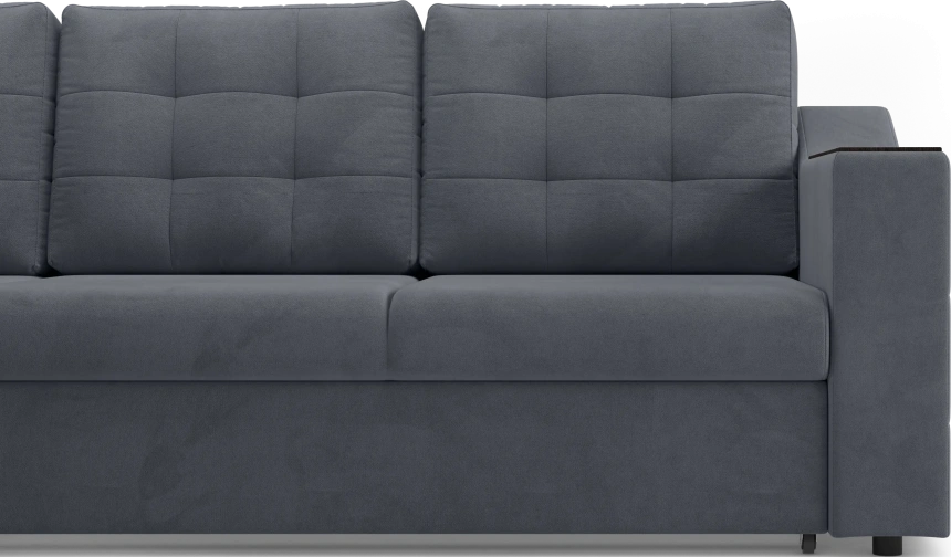 Диван угловой Невада, модель 020, комплектация 3 левый, Omega 32 (темно-серый)