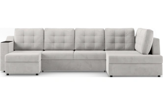 Диван П-образный Невада, модель 020, комплектация 5 правый, Omega 01 (бежевый)