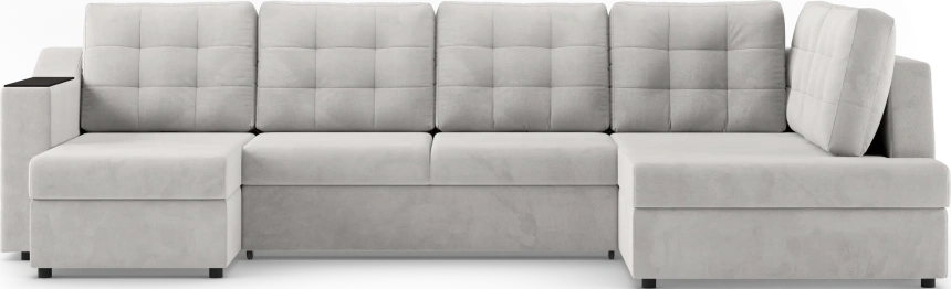 Диван П-образный Невада, модель 020, комплектация 5 правый, Omega 01 (бежевый)