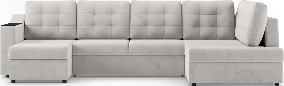 Диван П-образный Невада, модель 020, комплектация 5 правый, Omega 01 (бежевый)